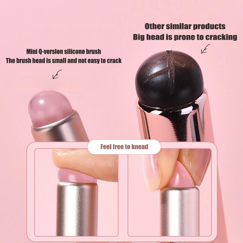 Jöle Pembe Tırnak Sanat Siliko - Blush Brush Kabuki incelemesi ve fiyatı