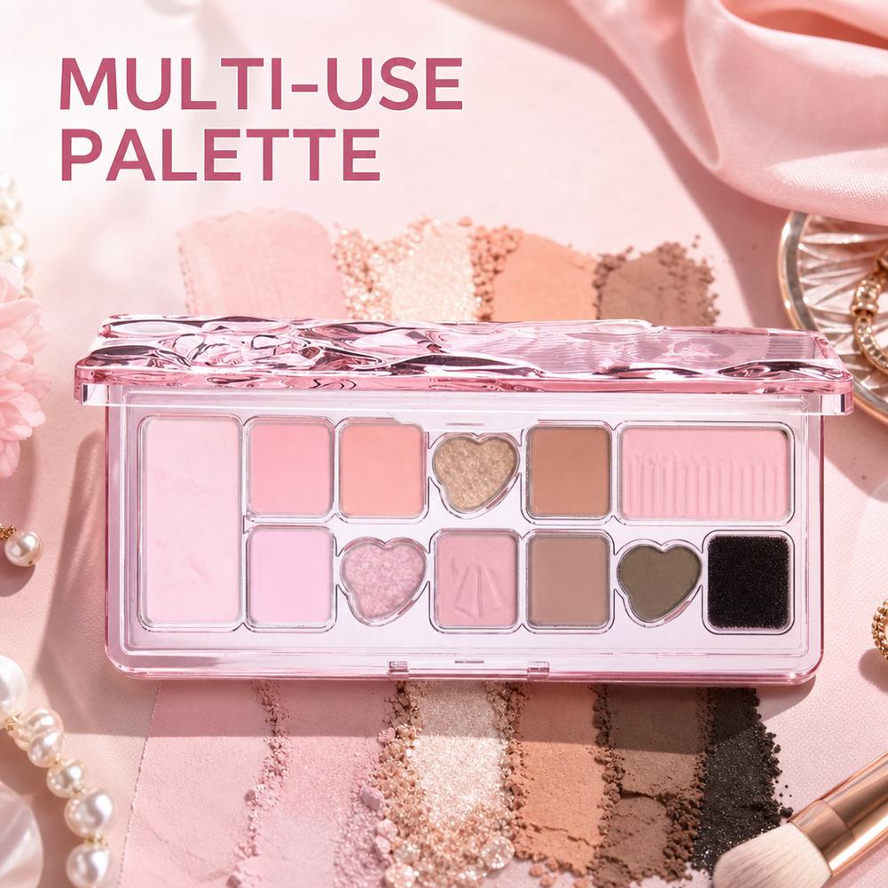 Capel 11 Renkli Göz Farı Palet - Merit Beauty Makeup incelemesi ve fiyatı