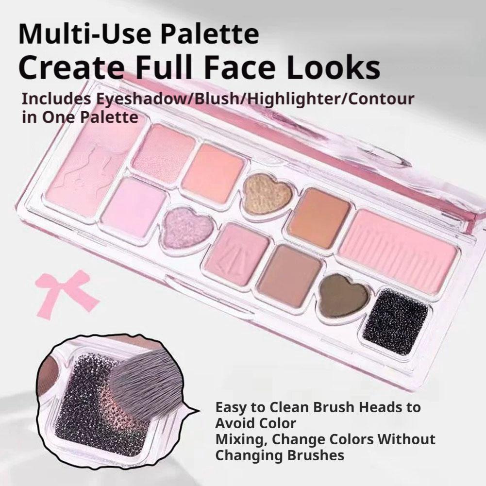 Capel 11 Renkli Göz Farı Palet - Merit Beauty Makeup incelemesi ve fiyatı
