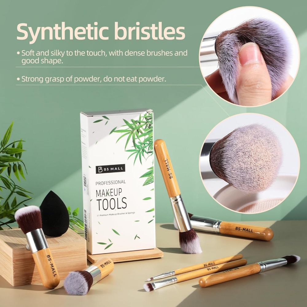 BS-MALL Makyaj Fırça Seti 11 A - Blush Brush Kabuki incelemesi ve fiyatı