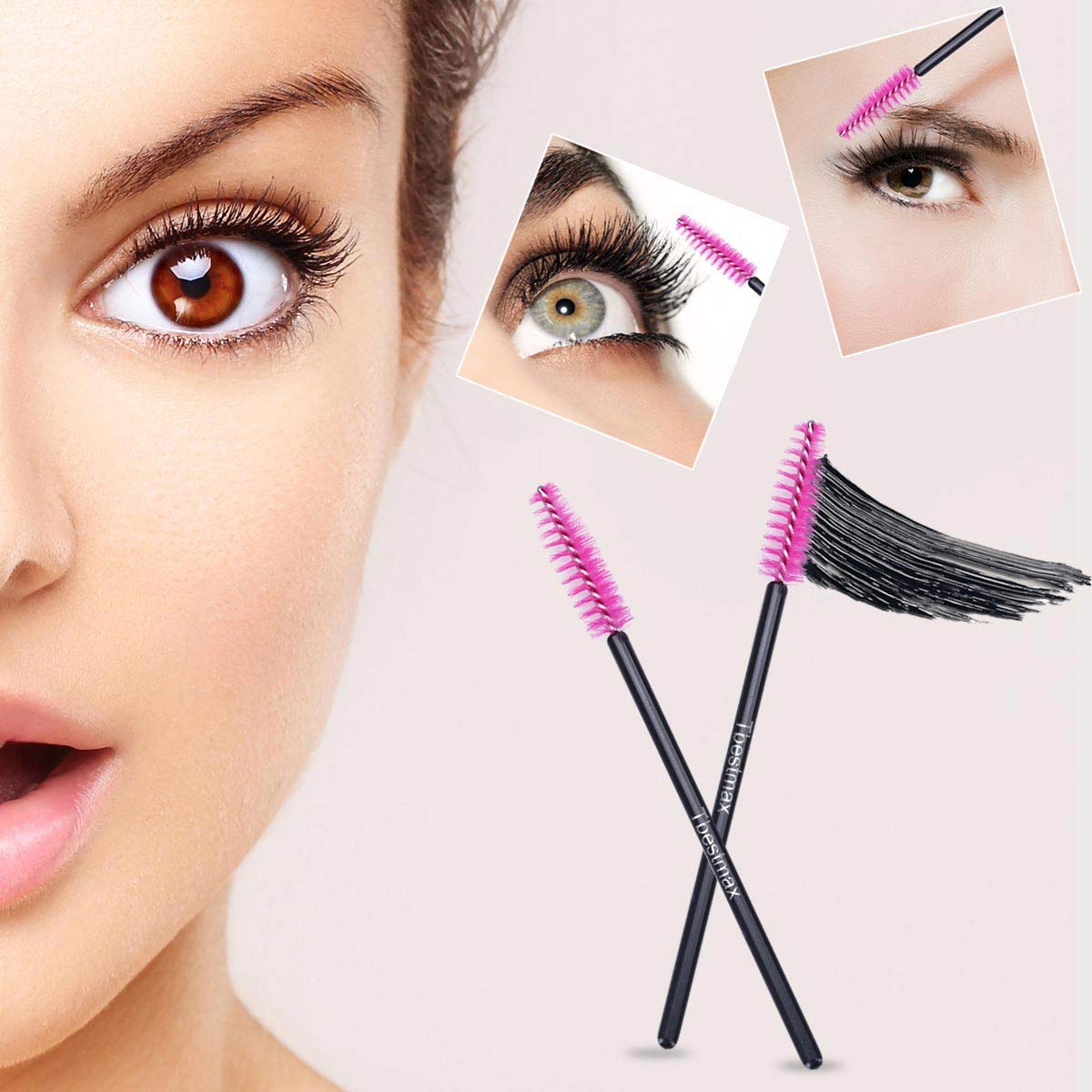 500 adet Kirpik Fırçaları Değn - Beauty Makeup Vanity incelemesi ve fiyatı
