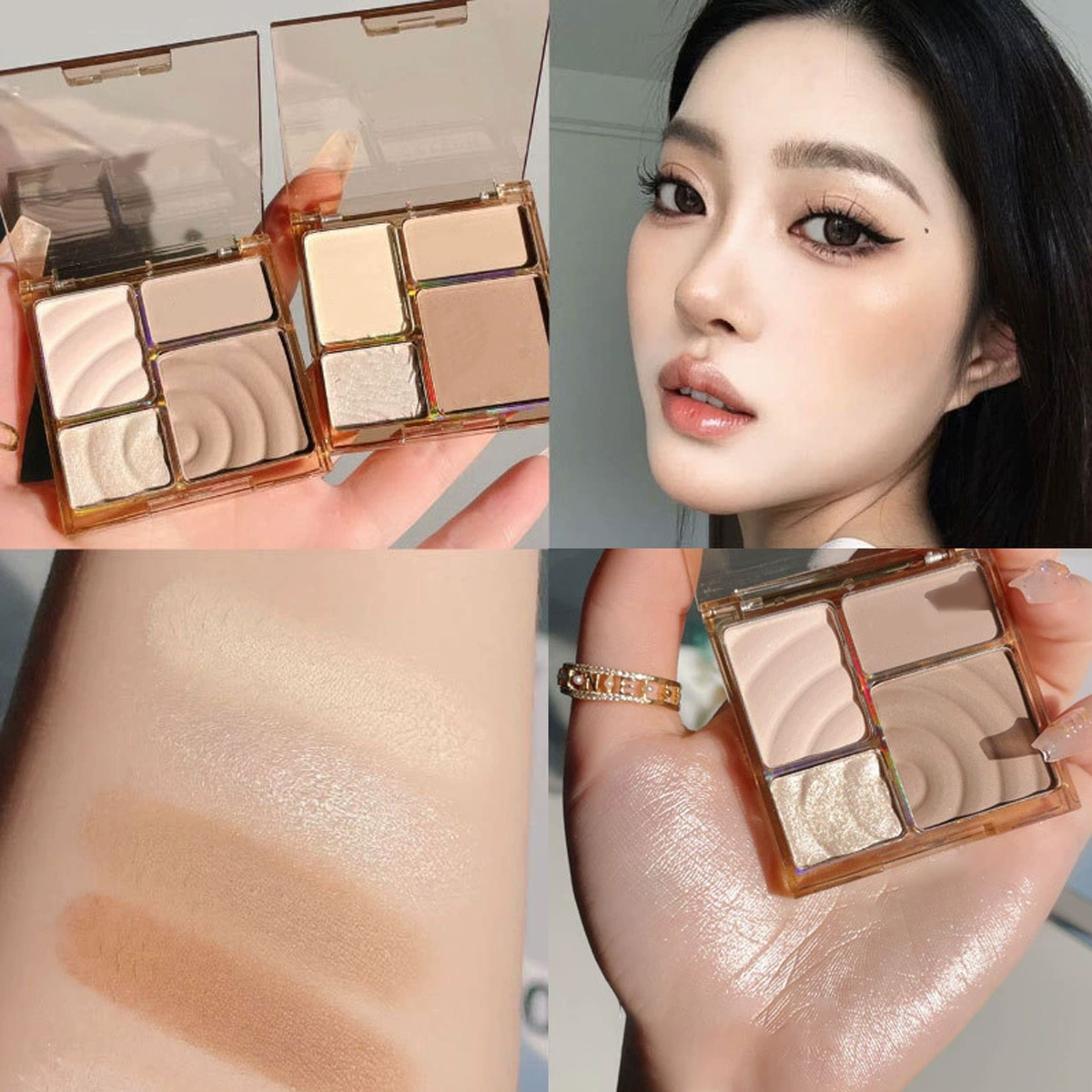Dört Renkli Parlak Bir Disk Ma - Merit Beauty Makeup incelemesi ve fiyatı