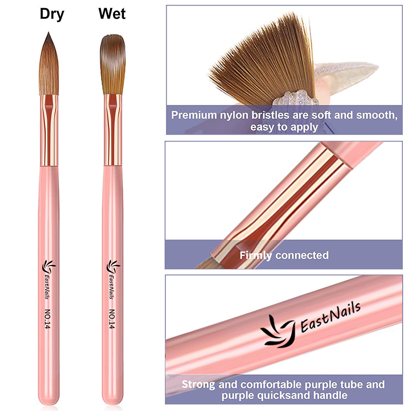 【3 Adet Akrilik Tırnak Fırçası - Blush Brush Kabuki incelemesi ve fiyatı