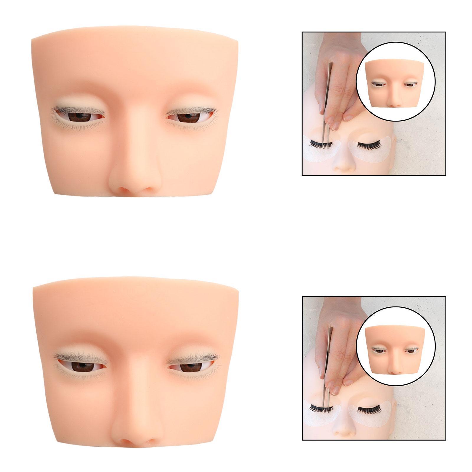 Silikon Kirpik Manken Kafası C - Beauty Makeup Training incelemesi ve fiyatı