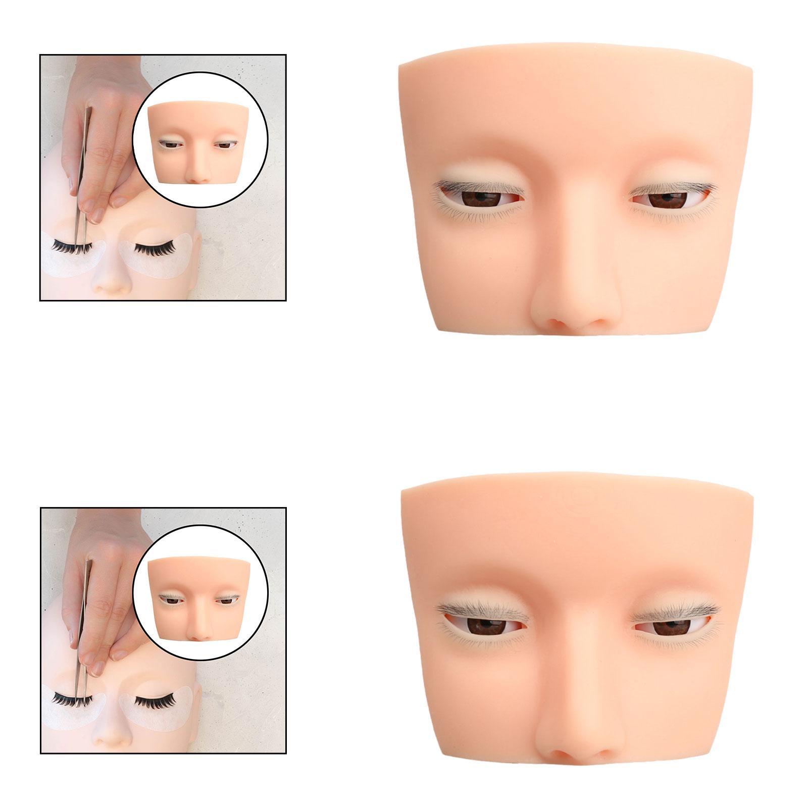 Silikon Kirpik Manken Kafası C - Beauty Makeup Training incelemesi ve fiyatı
